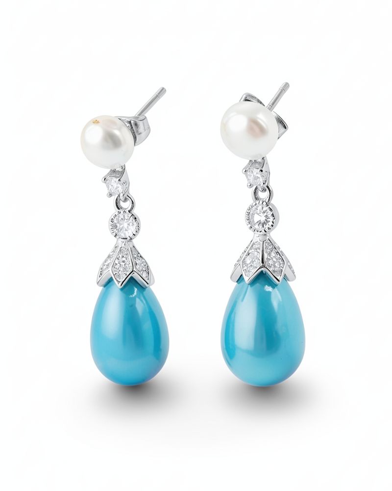 Cleo Statement Drop Earrings