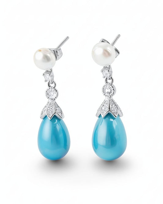 Cleo Statement Drop Earrings