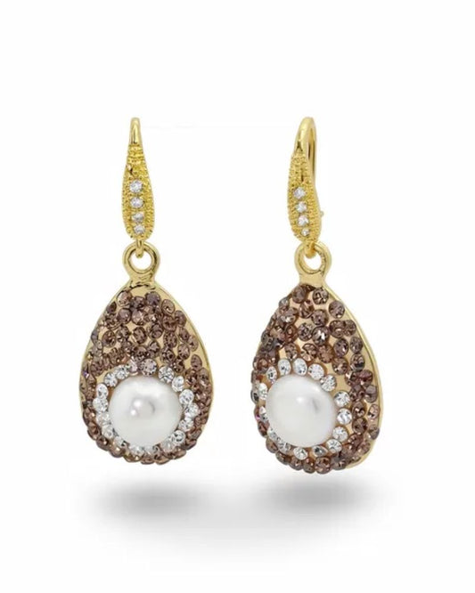 Alina Statement Gold Earrings