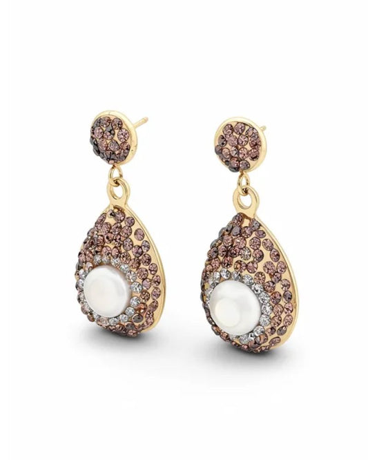 Orla Textured Statement Earrings