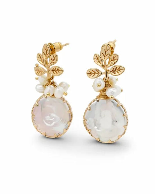 Freya Pearl Statement Earrings