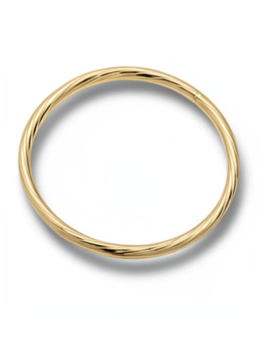 Danielle Twisted Gold Bangle