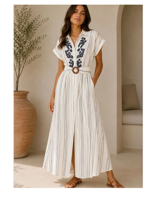 Vida Dress White