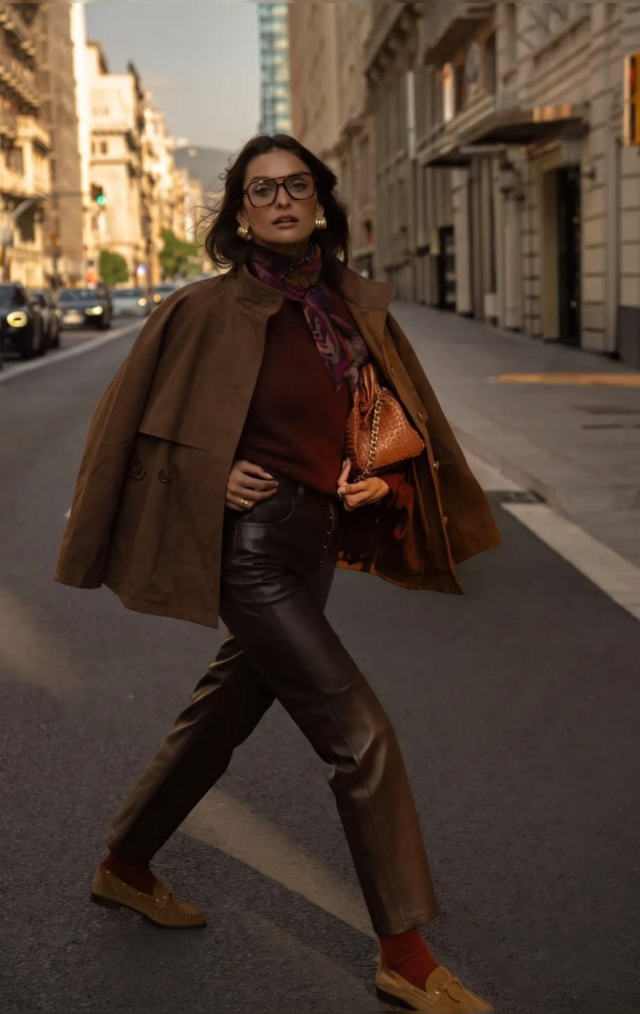 Nova Funnel Neck Trench Jacket