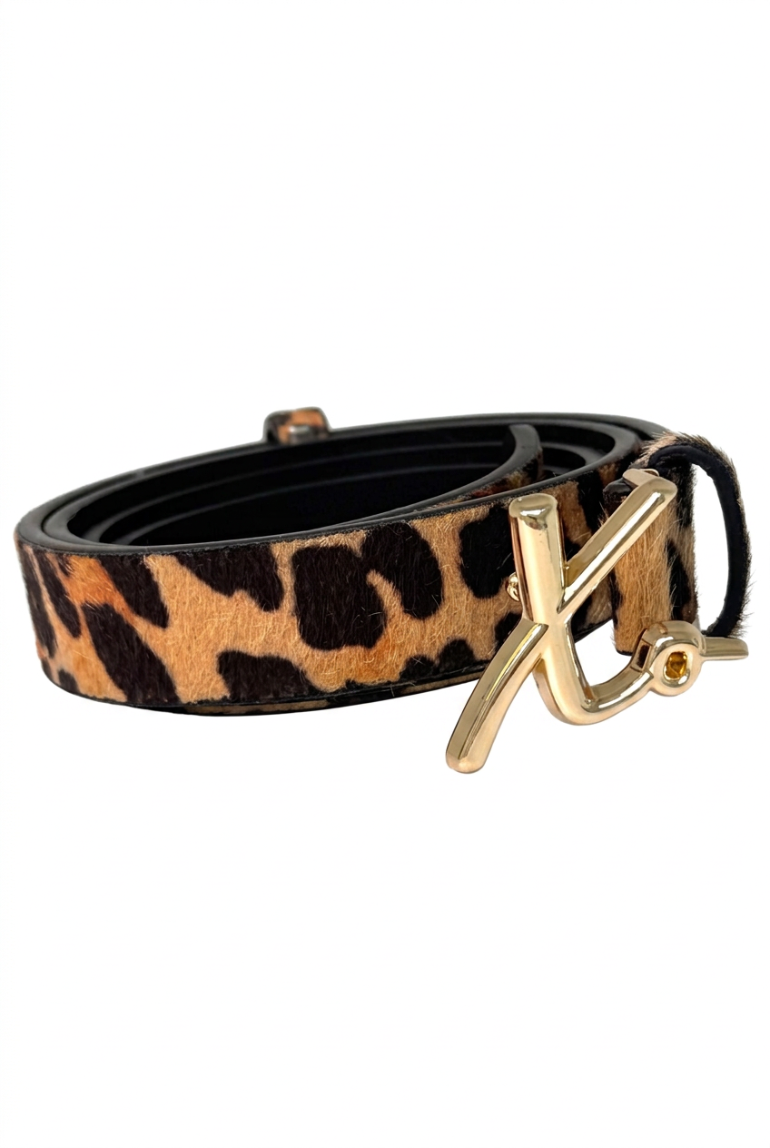 Love Laura Belt in Leopard Print