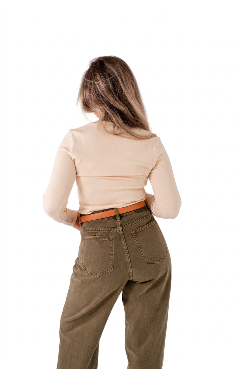 Love Laura V Neck Ribbed Base Top in Cream