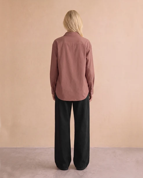 Damienne Blouse in Chocolate