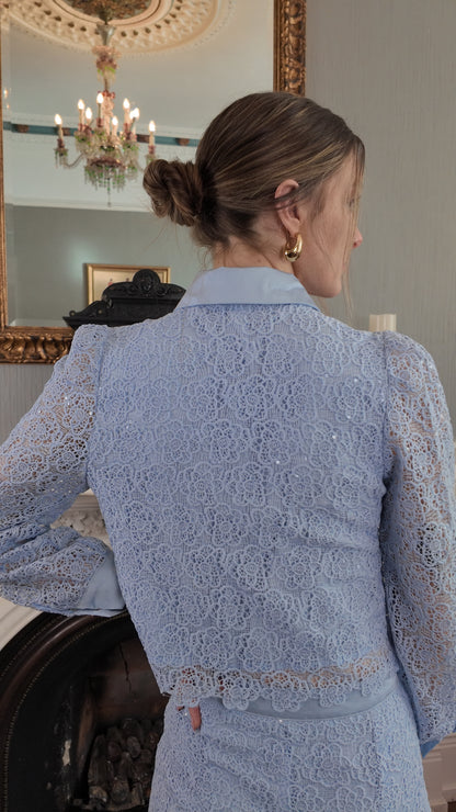 Emer Lace Midi Skirt