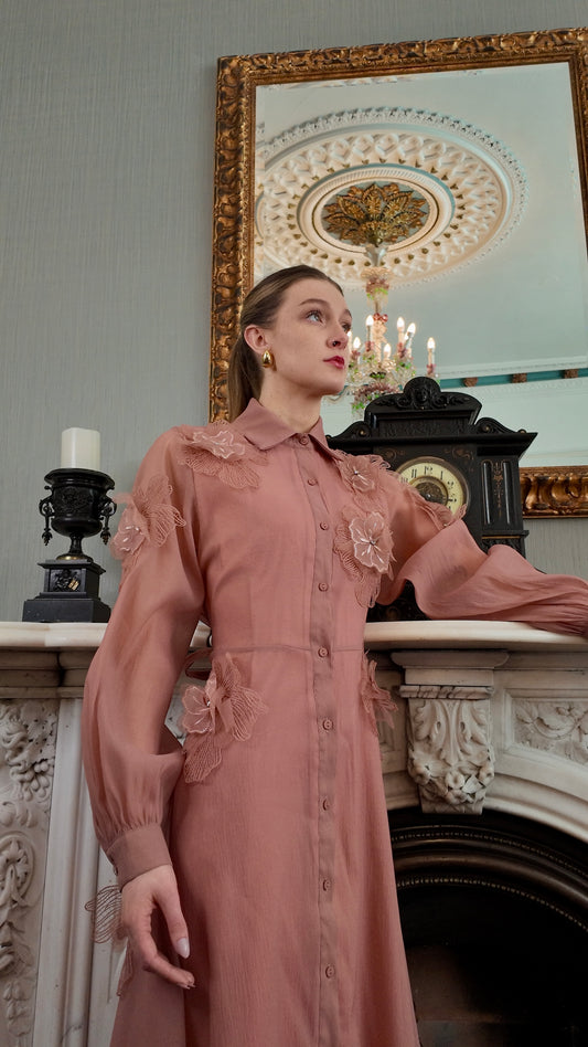 Eithne Floral Ruffle Dress