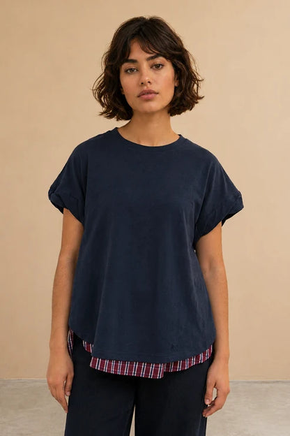 Estuve T-Shirt in New Electric Blue
