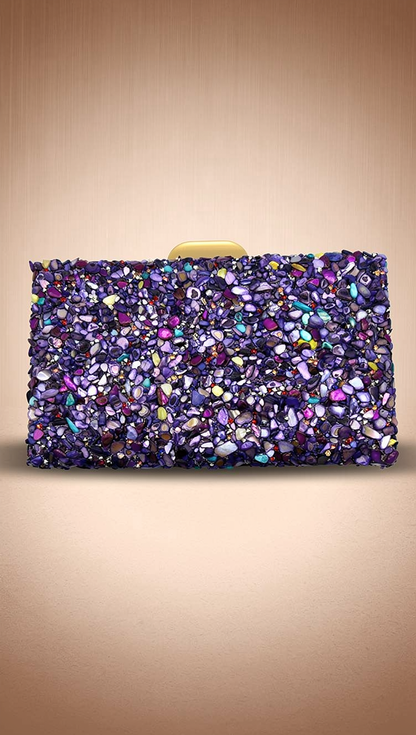Sadie BYH-841 Clutch in Purple
