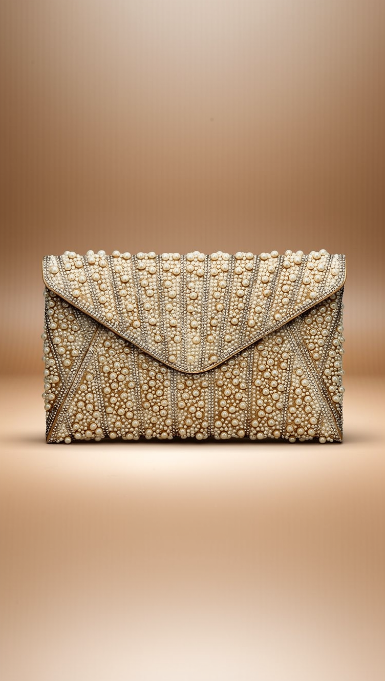 Megan Clutch - Gold - HL3469