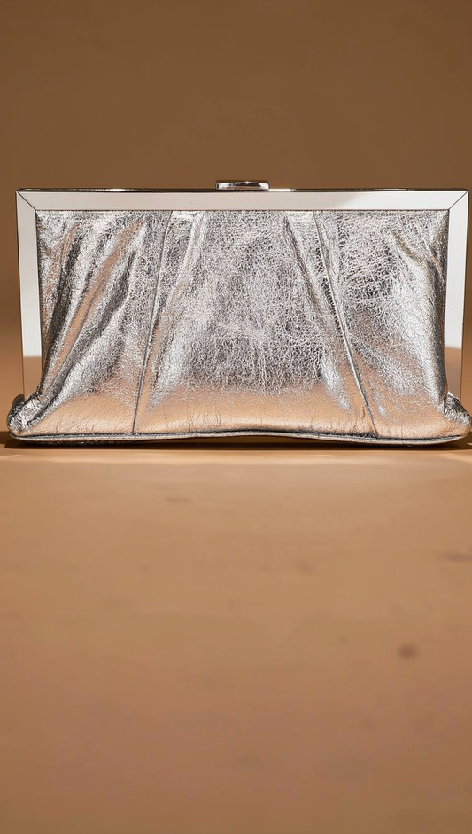 Sarah Clutch - Silver - 19G-2812