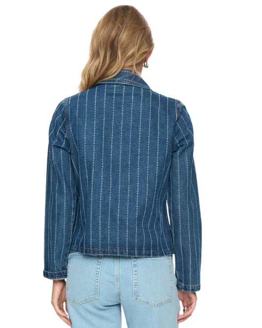 Numph - NUATLANTA JACKET - Medium Blue Denim