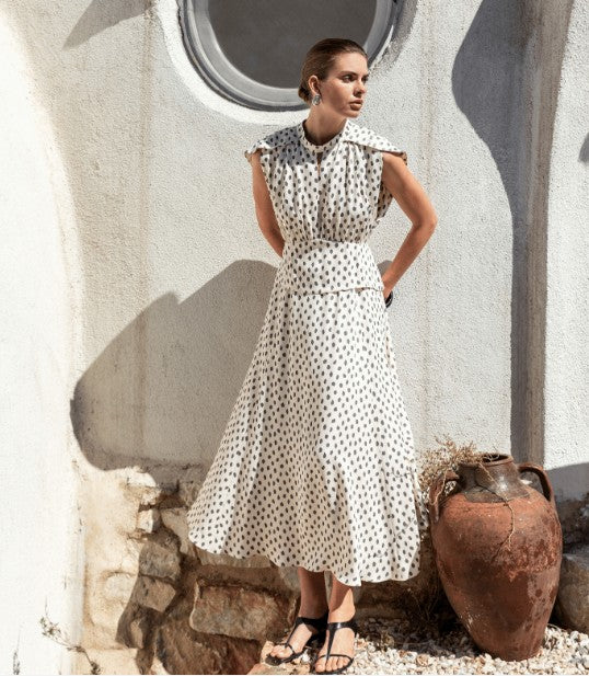 Kameya - Pippa Dress in Ecru