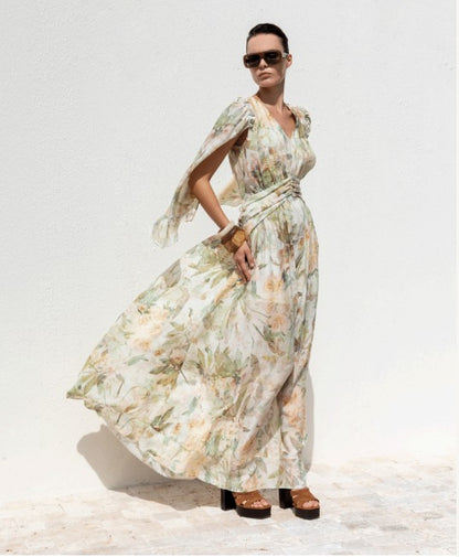 Kameya - Phoebe Dress in Powder