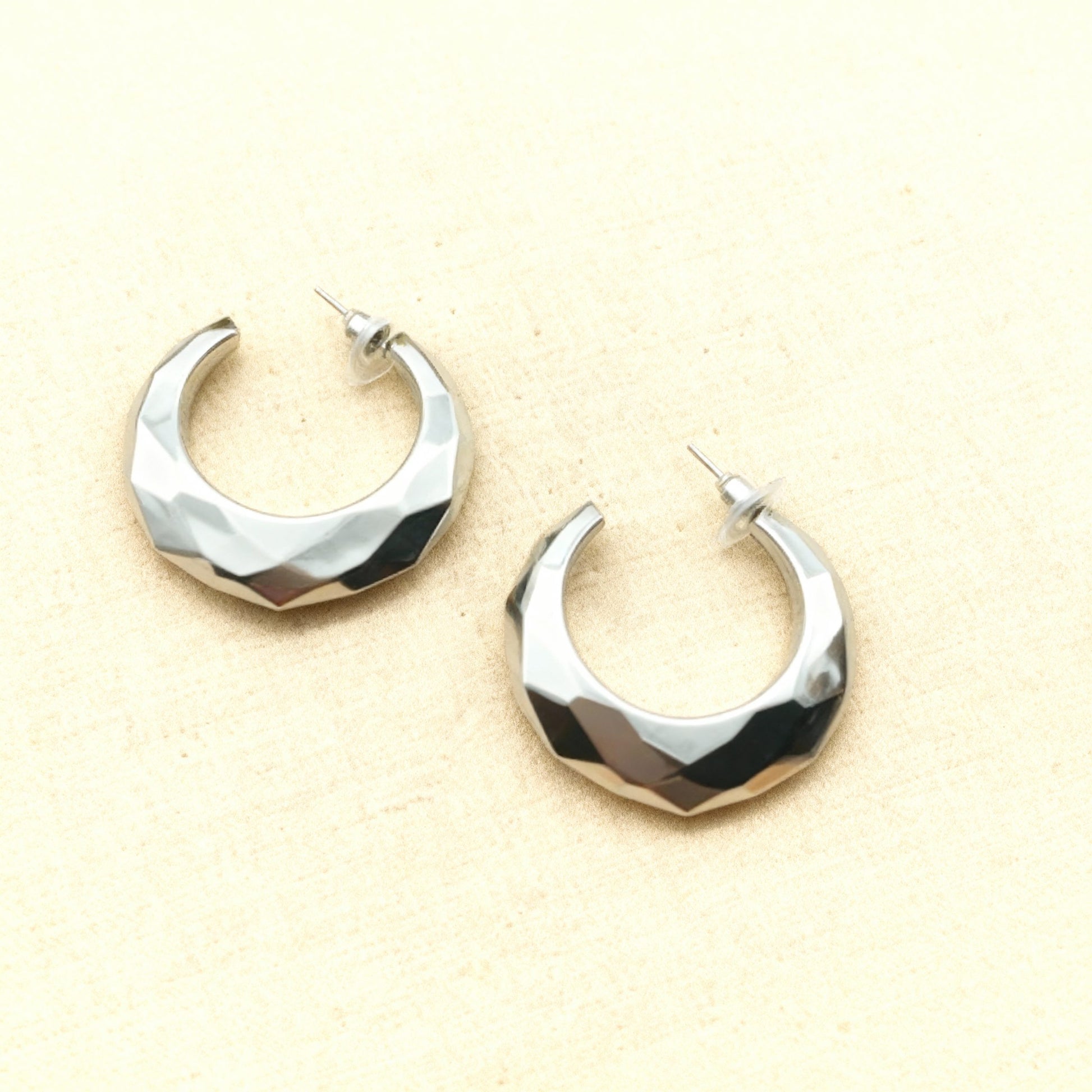 Silver Hoop Earrings
