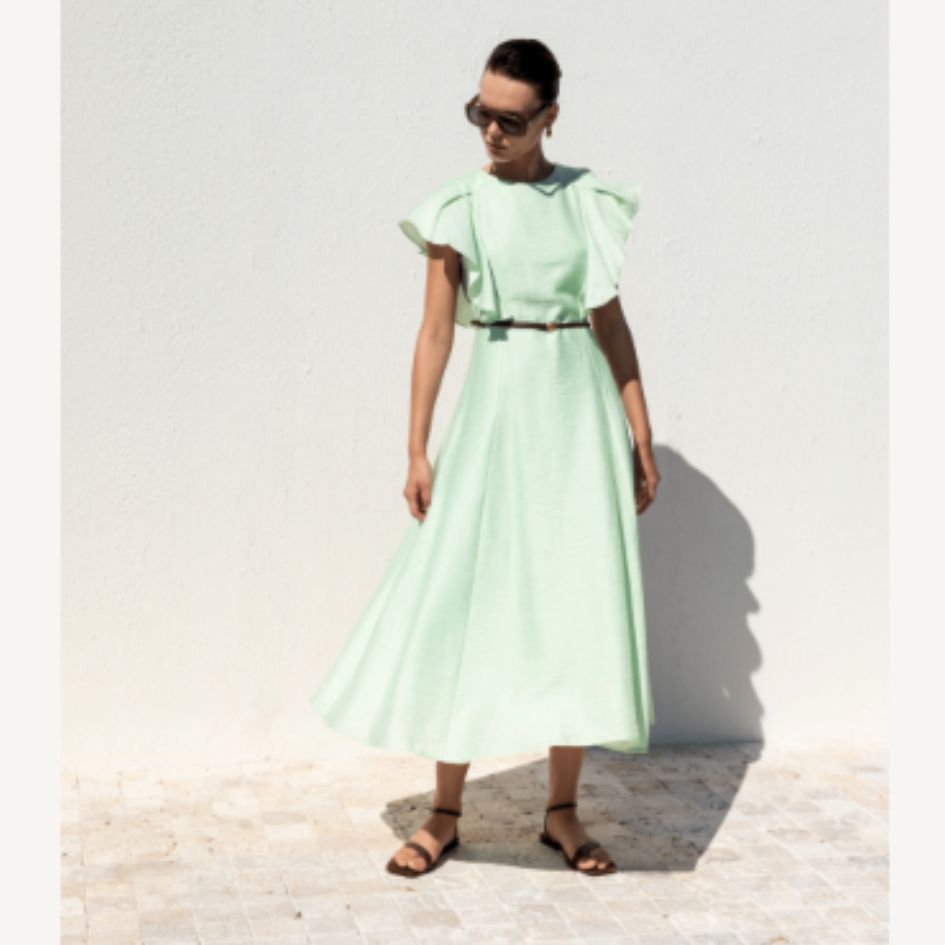 Kameya - Peyton Dress in Mint